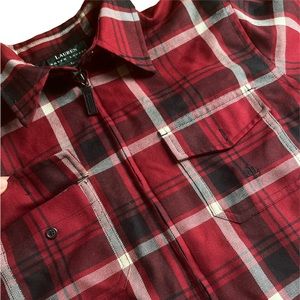 Vintage Ralph Lauren Zip up Flannel